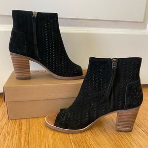 TOMS Women's Majorca Peep Toe Boot